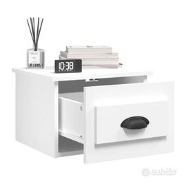 COMODINO SOSPESO BIANCO NUOVO MAISONS DU MONDE