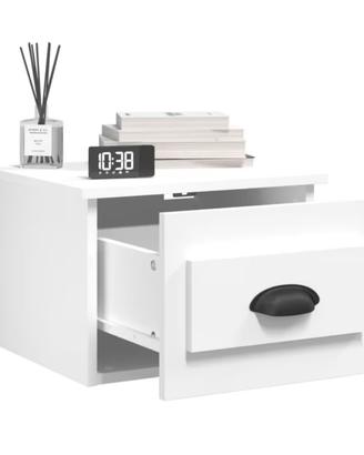 COMODINO SOSPESO BIANCO NUOVO MAISONS DU MONDE