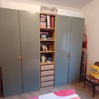 Armadio verde IKEA 250 cm