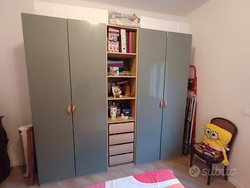 Armadio verde IKEA 250 cm