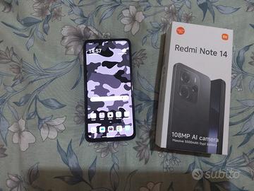 Redmi note 14 nuovo 256GB 