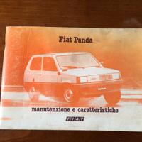 Libretto uso e manutenzione Fiat  Panda