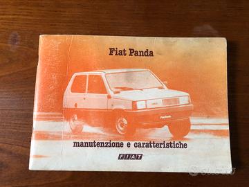 Libretto uso e manutenzione Fiat  Panda