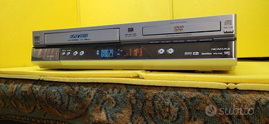 combo panasonic videoregistratore e lettore dvd