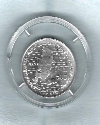 Repubblica Italiana - 500 lire Garibaldi