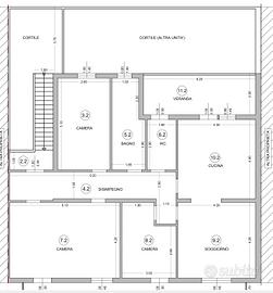 Luminoso Quadrilocale con Anima Green e tranquillo
