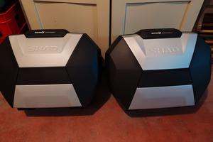 Coppia Valigie Shad SX38X Alluminio 