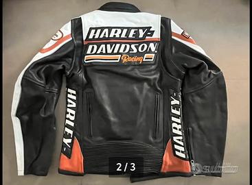Harley davidson giubbotto pelle donna