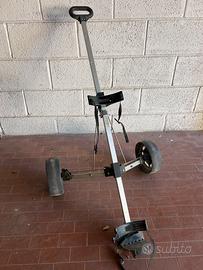 Carrello golf manuale a 2 ruote pieghevole