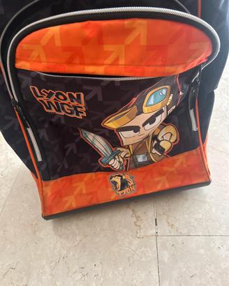 Zaino scuola rotelle Lyon