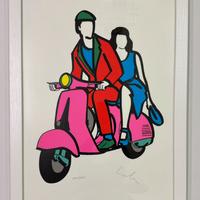 Quadro Serigrafia di Marco Lodola 50×70 in cornice