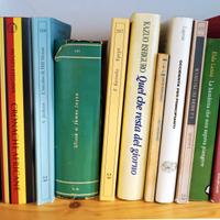 35 libri autori vari scaffale 2 G