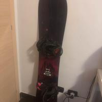 Snowboard Rossignol After Hours 149cm +  Attachi