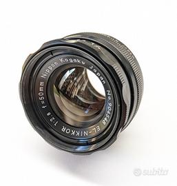 Obiettivo Nikkor per ingranditore.