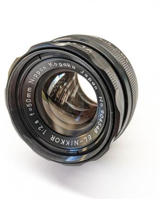 Obiettivo Nikkor per ingranditore.