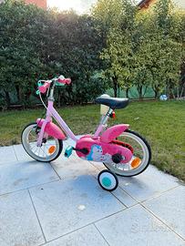 Bicicletta bimba btwin 14 pollici