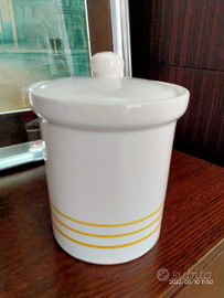 Porta biscotti merendine caramelle in porcellana