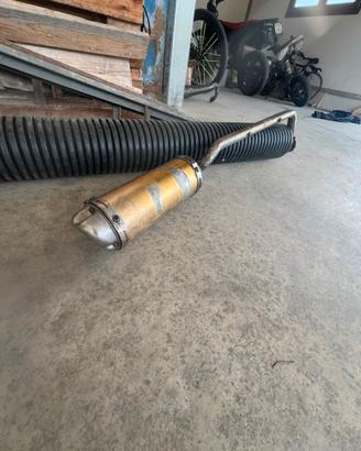 scarico completo pit bike yx