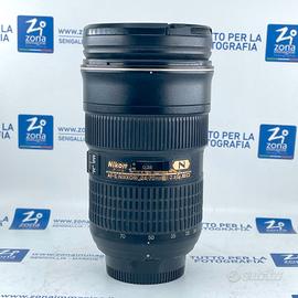 NIKON AF-S 24-70 mm f2.8 GAR.+USATO ZONA IMMAGINE
