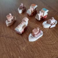 Lotto Sorpresine Kinder in Legno – Treno, Barca ec