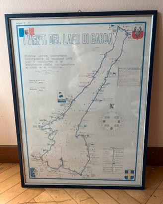 Quadro "Venti del lago di Garda" serie numerata