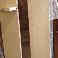 Coppia mensole legno decappate 