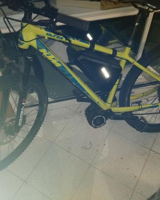 Mtb ktm trasformata in elettrico 1000w52v