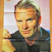 Poster "sting e grace jones" cioe' anno 1986