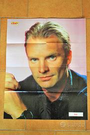 Poster "sting e grace jones" cioe' anno 1986