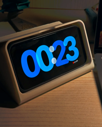 🕒 Supporto Smartphone Stile Orologio