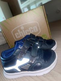 Scarpe Chicco primi passi blu 20