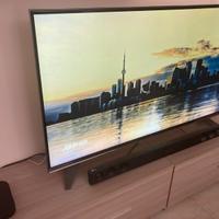 TV 55' LG + home cinema e soundbar + lett blueray