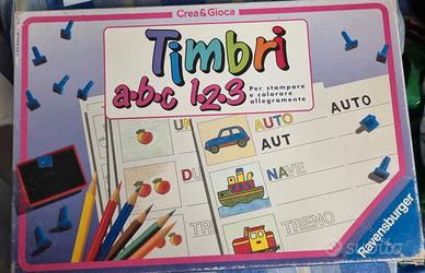 gioco educativo Timbri Ravensburger 
