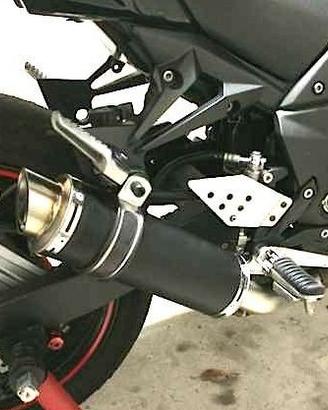 Thunder Titanium Black Kawasaki Z750 2007-2012