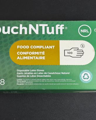 500 Guanti monouso in lattice Ansell TouchNTuff