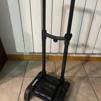 Carrello porta zaino cartella pieghevole