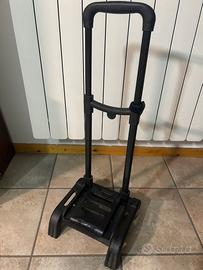 Carrello porta zaino cartella pieghevole