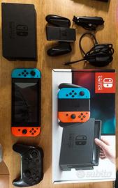 Nintendo Switch con Pro Controller e accessori (co