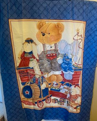 Trapunta vintage DAISY KINGDOM Anni 90 double face