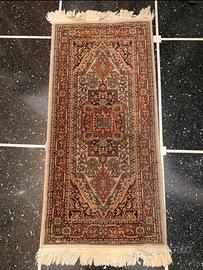 Tappeto stile persiano orientale con frange