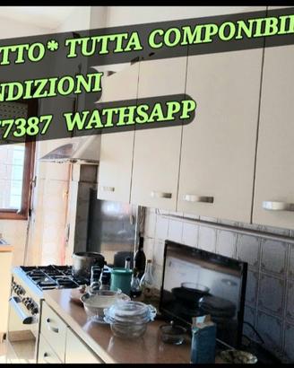 CUCINA GATTO COMPONIBILE TRASPORTO GRATIS NEI 10KM