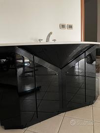 Mobile bagno nero come nuovo