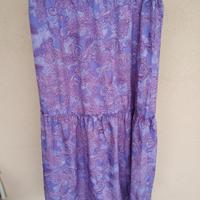 Gonna Maxi Terranova Fantasia Paisley Viola Lilla