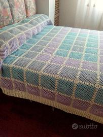 Copriletto matrimoniale lana