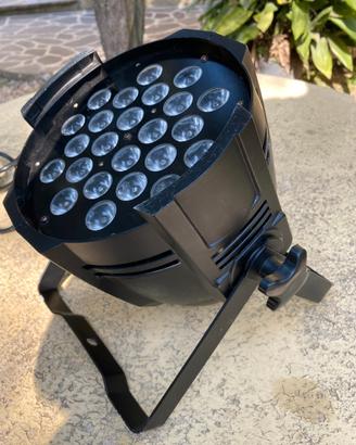 Fari led dmx potentissimi - 240 w led - rgbwa