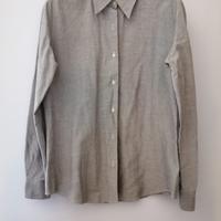 Camicia grigia leggera a maniche lunghe XL / IT 46