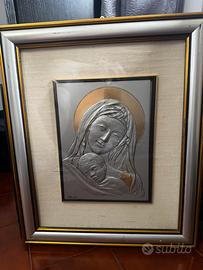 Quadro in Argento /oro firmato Pellegrini