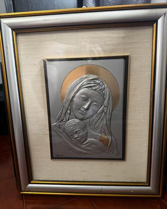Quadro in Argento /oro firmato Pellegrini
