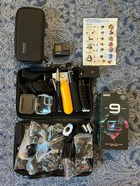 GOPRO 9 + KIT ACCESSORI - COME NUOVA
