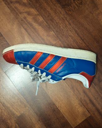scarpe Adidas bianche rosse e blu taglia 41